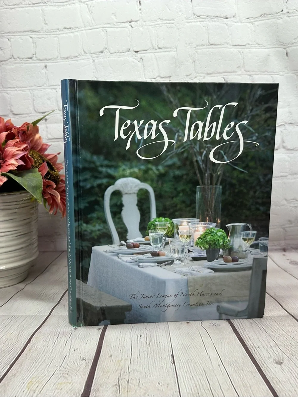 Texas Tables Hardcover Coffee Table Book - Green Cover